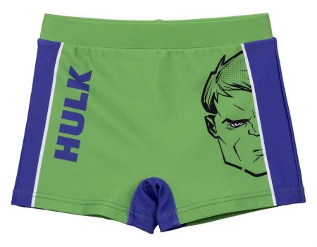 Swim Boxer Avengers Hulk Composition:  88% POLYESTER 12% ELASTAN   Volume: 0.00060 m³ Weight: 0.075 Kg Measures: 3 ani-7 ani 