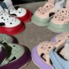 Sandalute bebelusi Macco mersdescult din piele naturala model bubble