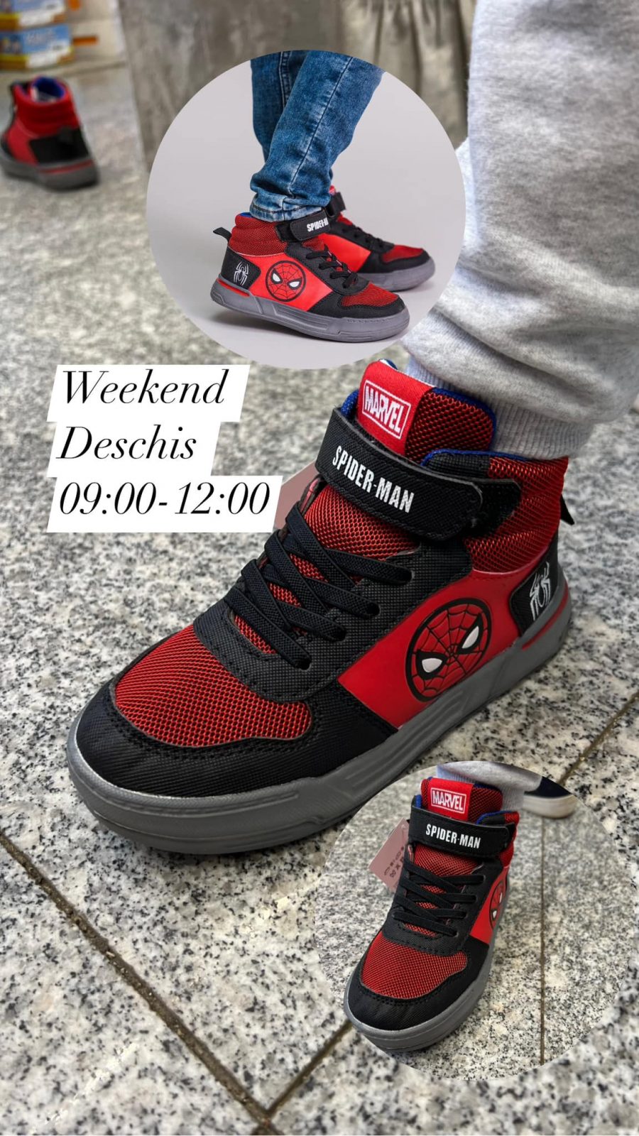 Adidasi baieti model  SPIDERMAN - imagine 4