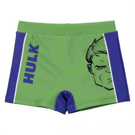 Swim Boxer Avengers Hulk Composition:  88% POLYESTER 12% ELASTAN   Volume: 0.00060 m³ Weight: 0.075 Kg Measures: 3 ani-7 ani 